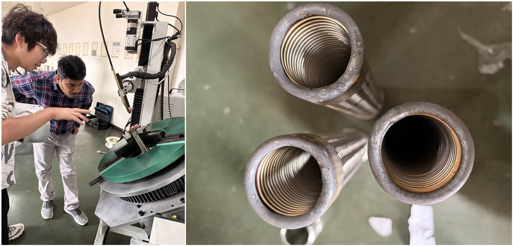 hose fitting welding machine