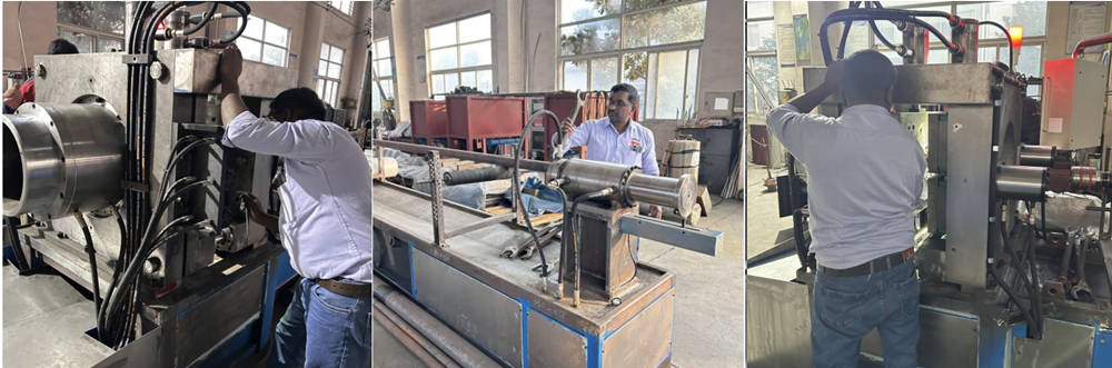 hydro forming metal hose bellow making machine