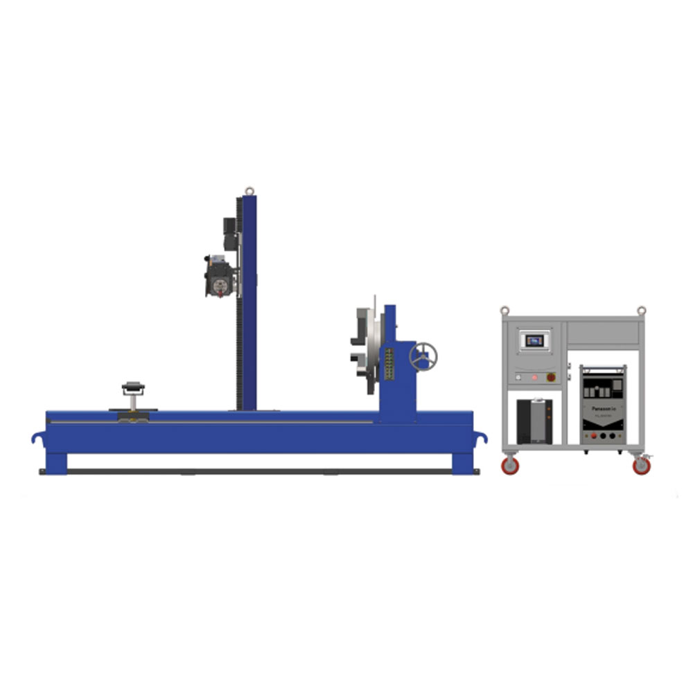 Pipe to pipe welding machine