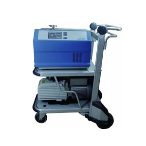 Helium mass spectrometer leak detector for bellow